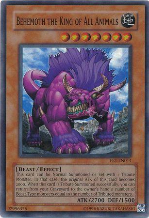 Behemoth the King of All Animals | Flaming Eternity | FET-EN014 | Super Rare Ultimate Rare