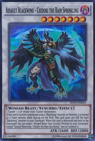 Assault Blackwing - Chidori the Rain Sprinkling | Shining Victories | SHVI-EN051 | Super Rare