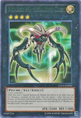 Number 69: Heraldry Crest | Lord of the Tachyon Galaxy | LTGY-EN092 | Rare