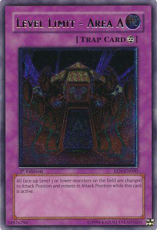 Level Limit - Area A | Elemental Energy | EEN-EN060 | Ultimate Rare | 1st