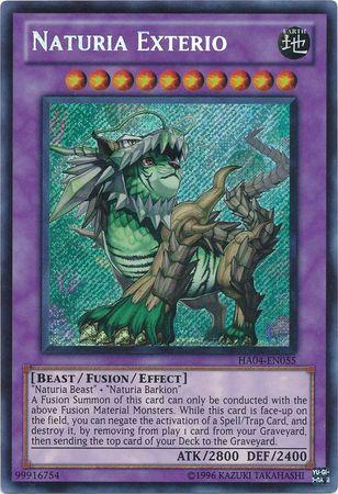 Naturia Exterio | Hidden Arsenal 4: Trishula's Triumph | HA04-EN055 | Secret Rare