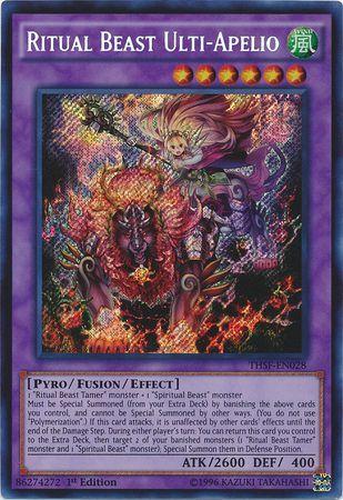 Ritual Beast Ulti-Apelio | The Secret Forces | THSF-EN028 | none | 1st