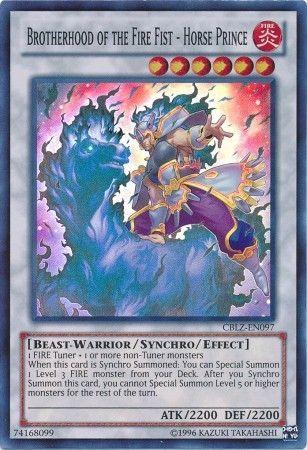 Brotherhood of the Fire Fist - Horse Prince | Cosmo Blazer | CBLZ-EN097 | Super Rare