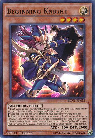 Beginning Knight | Dimension of Chaos | DOCS-EN022 | Super Rare | 1st