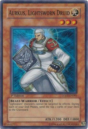 Aurkus, Lightsworn Druid | Light of Destruction | LODT-EN081 | Super Rare | 1st