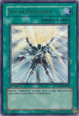Solar Recharge | Light of Destruction | LODT-EN052 | Ultra Rare | 1st