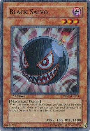 Black Salvo | Crimson Crisis | CRMS-EN015 | Super Rare | 1st