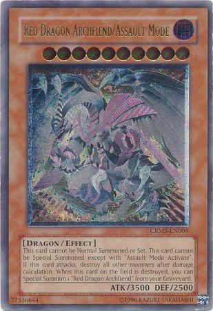Red Dragon Archfiend/Assault Mode | Crimson Crisis | CRMS-EN004 | Ultimate Rare