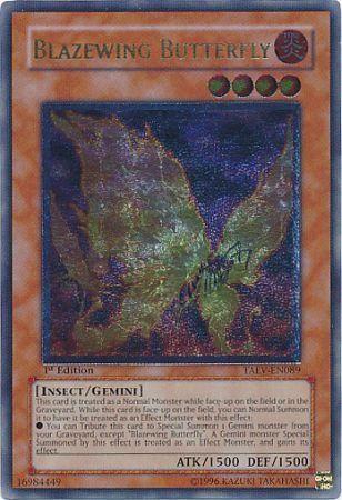 Blazewing Butterfly | Tactical Evolution | TAEV-EN089 | Ultimate Rare | 1st