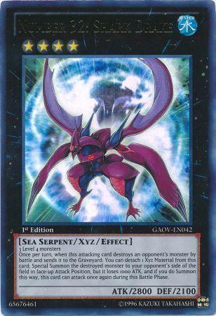 Number 32: Shark Drake | Galactic Overlord | GAOV-EN042 | Ultra Rare | 1st