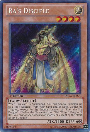 Ra's Disciple | Dragons of Legend | DRLG-EN024 | Secret Rare | 1st