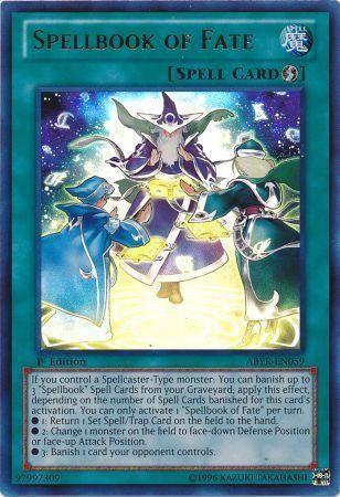 Spellbook of Fate | Abyss Rising | ABYR-EN059 | Ultimate Rare | 1st
