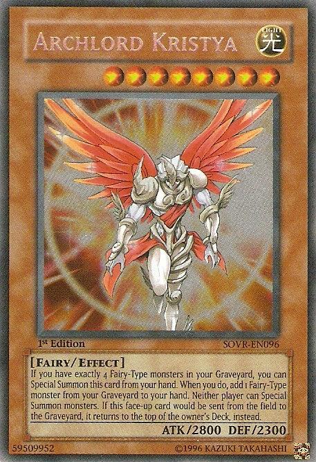 Archlord Kristya | Stardust Overdrive | SOVR-EN096 | Secret Rare | 1st