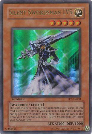 Silent Swordsman LV5 | Flaming Eternity | FET-EN008 | Ultra Rare Ultimate Rare | 1st
