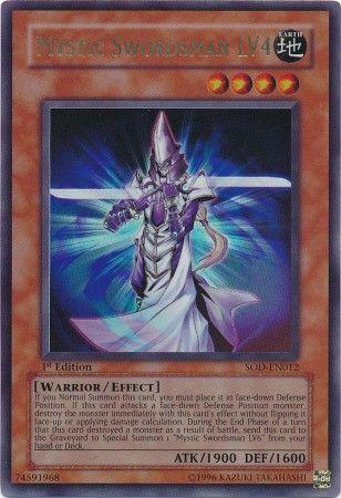 Mystic Swordsman LV4 | Soul of the Duelist | SOD-EN012 | Ultra Rare | 1st