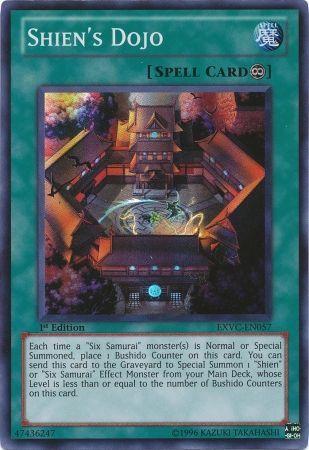 Shien's Dojo | Extreme Victory | EXVC-EN057 | Super Rare | 1st