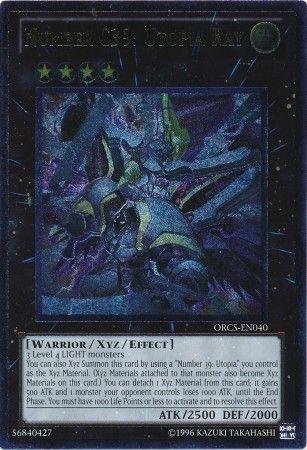 Number C39: Utopia Ray | Order of Chaos | ORCS-EN040 | Ultimate Rare
