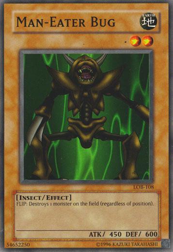 Man-Eater Bug | Legend of Blue Eyes White Dragon | LOB-108 | Super Rare