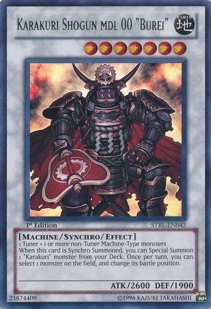 Karakuri Shogun mdl 00 Burei | Starstrike Blast | STBL-EN043 | Ultra Rare | 1st