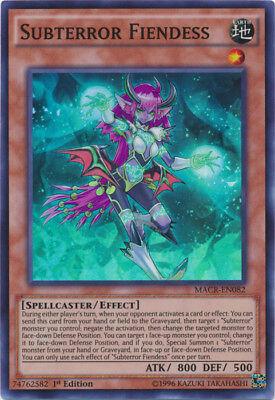 Subterror Fiendess | Maximum Crisis | MACR-EN082 | Super Rare | 1st