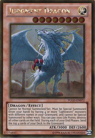 Judgment Dragon | Premium Gold | PGLD-EN072 | Gold Rare