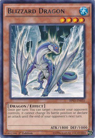 Blizzard Dragon | Battle Pack 3: Monster League | BP03-EN031 | Rare | 1st