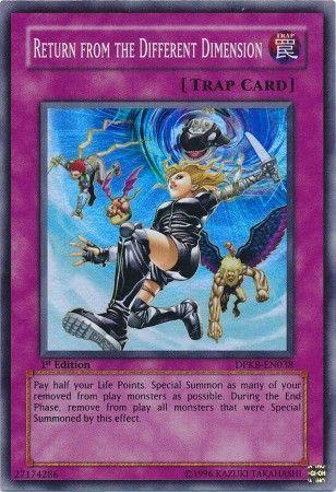 Return from the Different Dimension | Duelist Pack: Kaiba | DPKB-EN038 | Super Rare | 1st