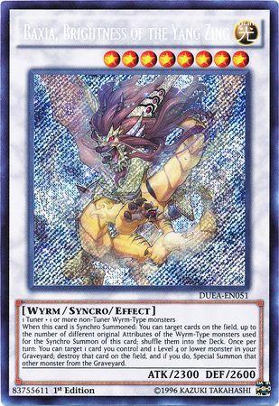 Baxia, Brightness of the Yang Zing | Duelist Alliance | DUEA-EN051 | Secret Rare | 1st