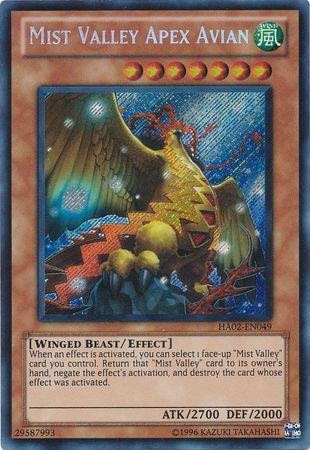 Mist Valley Apex Avian | Hidden Arsenal 2 | HA02-EN049 | Secret Rare
