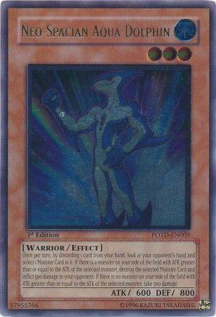 Neo-Spacian Aqua Dolphin | Power of the Duelist | POTD-EN003 | Ultimate Rare | 1st