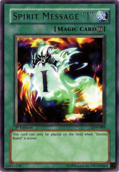 Spirit Message I | Labyrinth of Nightmare | LON-089 | Rare | 1st