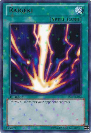 Raigeki | Battle Pack: Epic Dawn | BP01-EN032 | Starfoil Rare | 1st