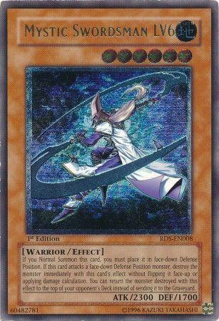 Mystic Swordsman LV6 | Rise of Destiny | RDS-EN008 | Ultimate Rare | 1st