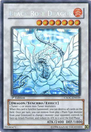 Black Rose Dragon | Crossroads of Chaos | CSOC-EN039 | Ghost Rare | 1st