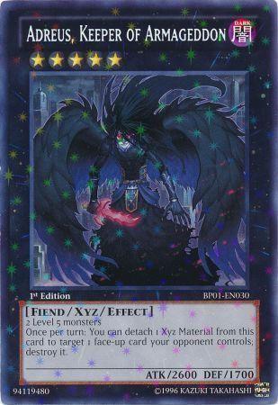 Adreus, Keeper of Armageddon | Battle Pack: Epic Dawn | BP01-EN030 | Starfoil Rare | 1st