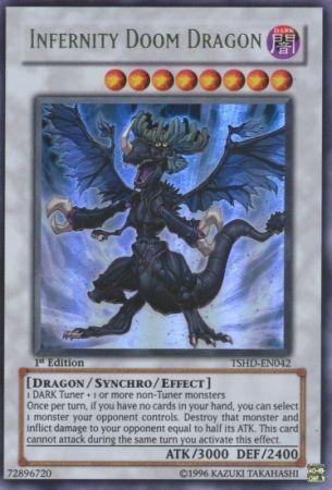Infernity Doom Dragon | The Shining Darkness | TSHD-EN042 | Ultra Rare | 1st