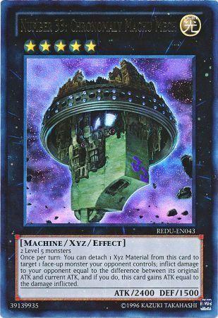 Number 33: Chronomaly Machu Mech | Return of the Duelist | REDU-EN043 | Ultra Rare