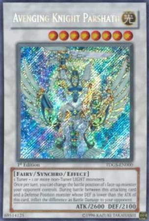 Avenging Knight Parshath | The Duelist Genesis | TDGS-EN000 | Secret Rare | 1st