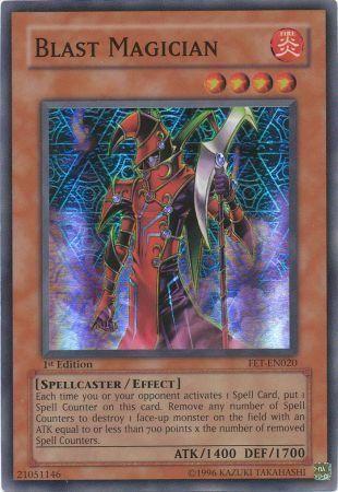Blast Magician | Flaming Eternity | FET-EN020 | Super Rare Ultimate Rare | 1st