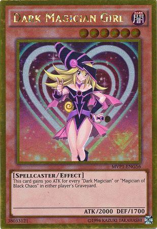 Dark Magician Girl | Yu-Gi-Oh! The Dark Side of Dimensions Movie Pack | MVP1-ENG56 | Gold Rare