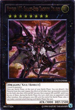 Number 107: Galaxy-Eyes Tachyon Dragon | Lord of the Tachyon Galaxy | LTGY-EN044 | Ultimate Rare