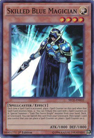 Skilled Blue Magician | Secrets of Eternity | SECE-EN032 | Super Rare | 1st