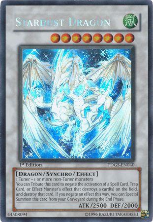 Stardust Dragon | The Duelist Genesis | TDGS-EN040 | none | 1st