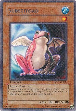 Substitoad | Light of Destruction | LODT-EN028 | Rare | 1st