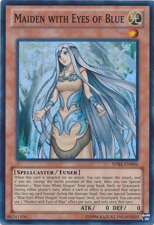 Maiden with Eyes of Blue | Saga of Blue-Eyes White Dragon Structure Deck | SDBE-EN006 | Super Rare