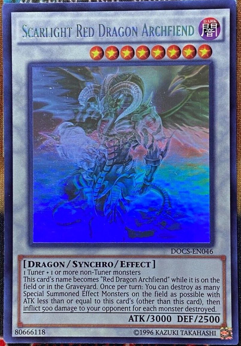 Scarlight Red Dragon Archfiend | Dimension of Chaos | DOCS-EN046 | none
