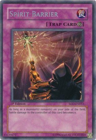 Spirit Barrier | Soul of the Duelist | SOD-EN051 | Rare Ultimate Rare | 1st
