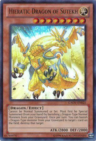 Hieratic Dragon of Sutekh | Galactic Overlord | GAOV-EN025 | Ultra Rare