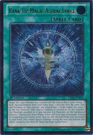 Rank-Up-Magic Astral Force | Legacy of the Valiant | LVAL-EN059 | Ultimate Rare | 1st