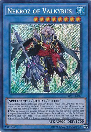 Nekroz of Valkyrus | The Secret Forces | THSF-EN017 | Secret Rare
